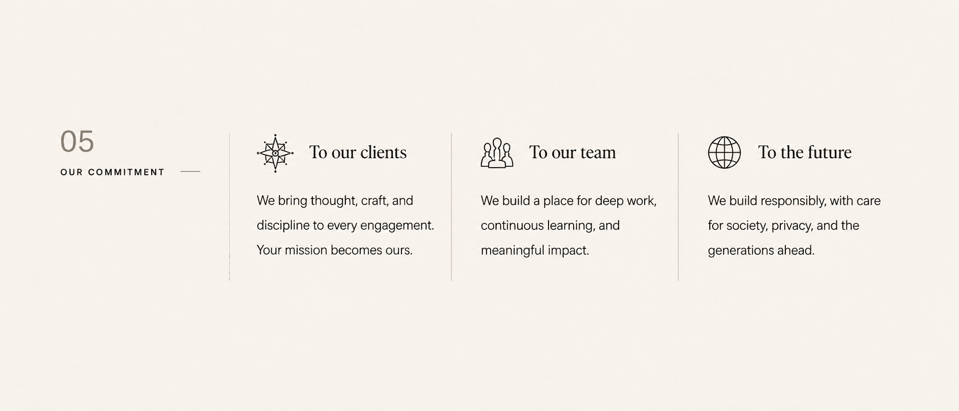 Manifesto — section 6